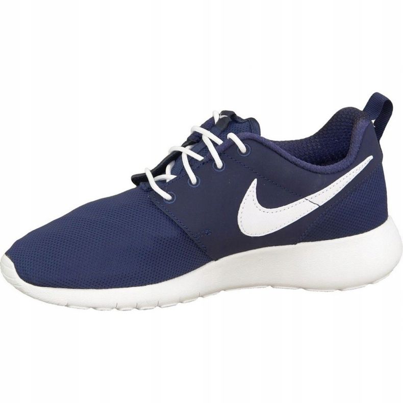 Nike Roshe One Gs W 599728-416 kengät valkoinen laivastonsininen 1