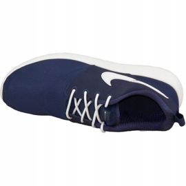 Nike Roshe One Gs W 599728-416 kengät valkoinen tummansininen 2