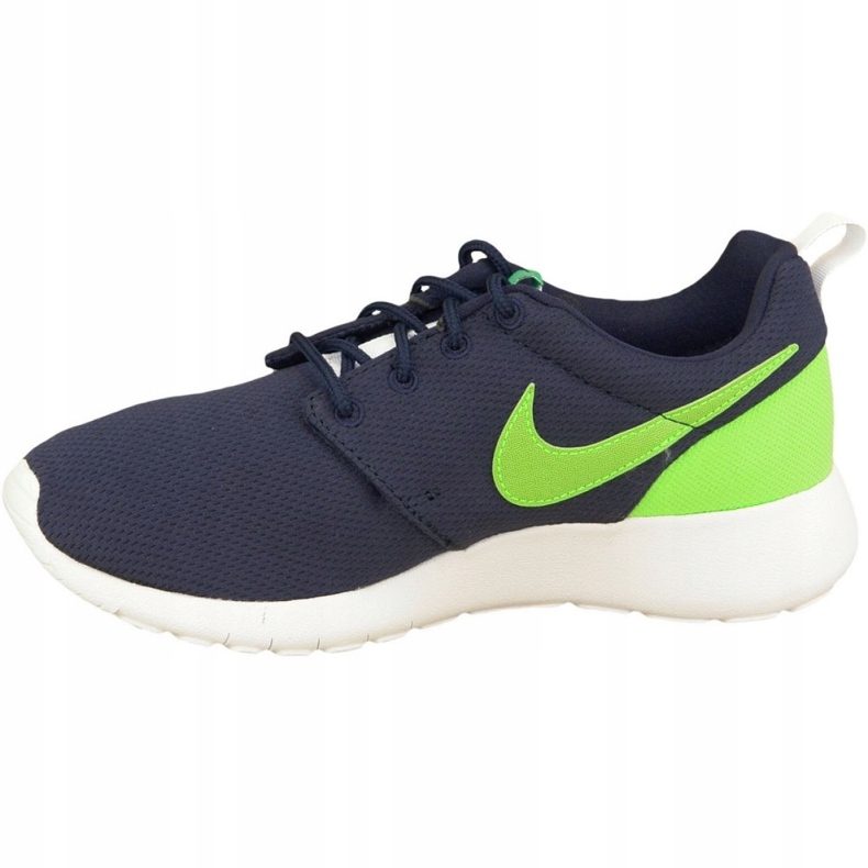Nike Roshe One Gs W 599728-413 kengät tummansininen vihreä 1