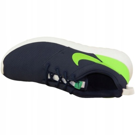 Nike Roshe One Gs W 599728-413 kengät tummansininen vihreä 2
