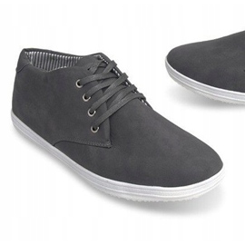 Muodikkaat korkeat tennarit 3232 harmaa 2