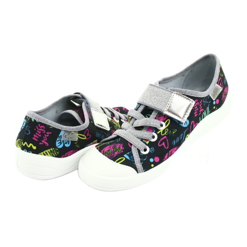 Befado lasten kengät 251Y137 musta sininen vaaleanpunainen harmaa keltainen 4