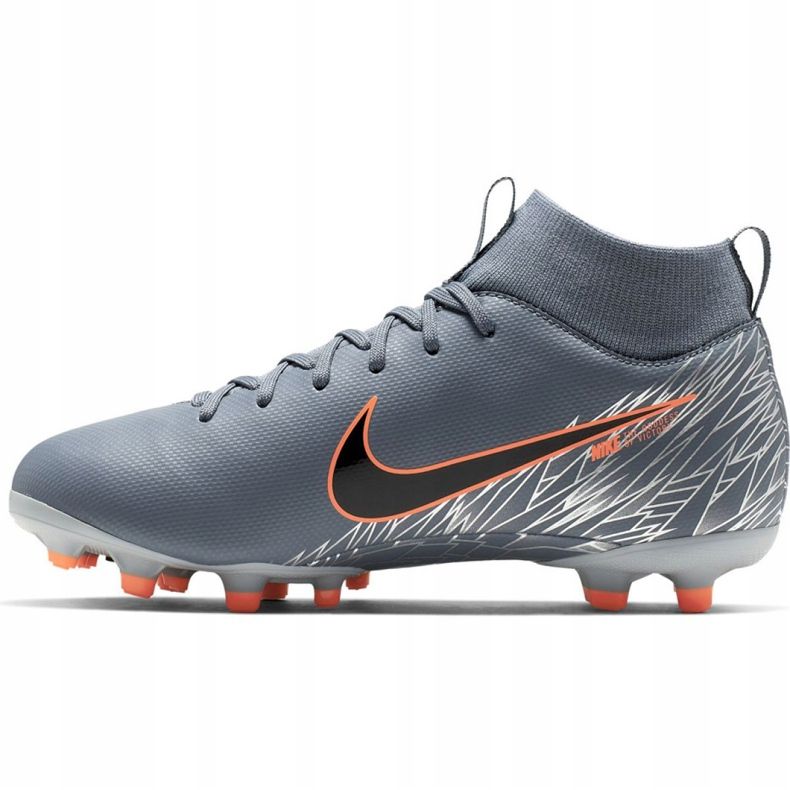 Nike Mercurial Superfly 6 Academy Mg Jr AH7337 408 jalkapallokengät monivärinen harmaa 1