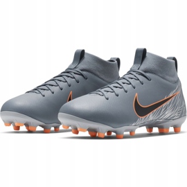 Nike Mercurial Superfly 6 Academy Mg Jr AH7337 408 jalkapallokengät monivärinen harmaa 2