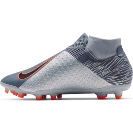 Nike Phantom Vsn Academy Df FG / MG M AO3258408 jalkapallokengät monivärinen harmaa 1