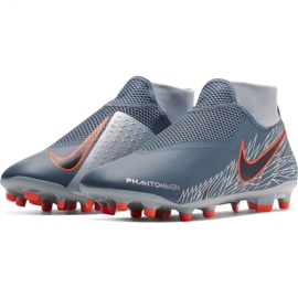 Nike Phantom Vsn Academy Df FG / MG M AO3258408 jalkapallokengät monivärinen harmaa 2