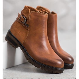 Erynn Matalat työntekijät koristeellisella vyöllä ruskea 1