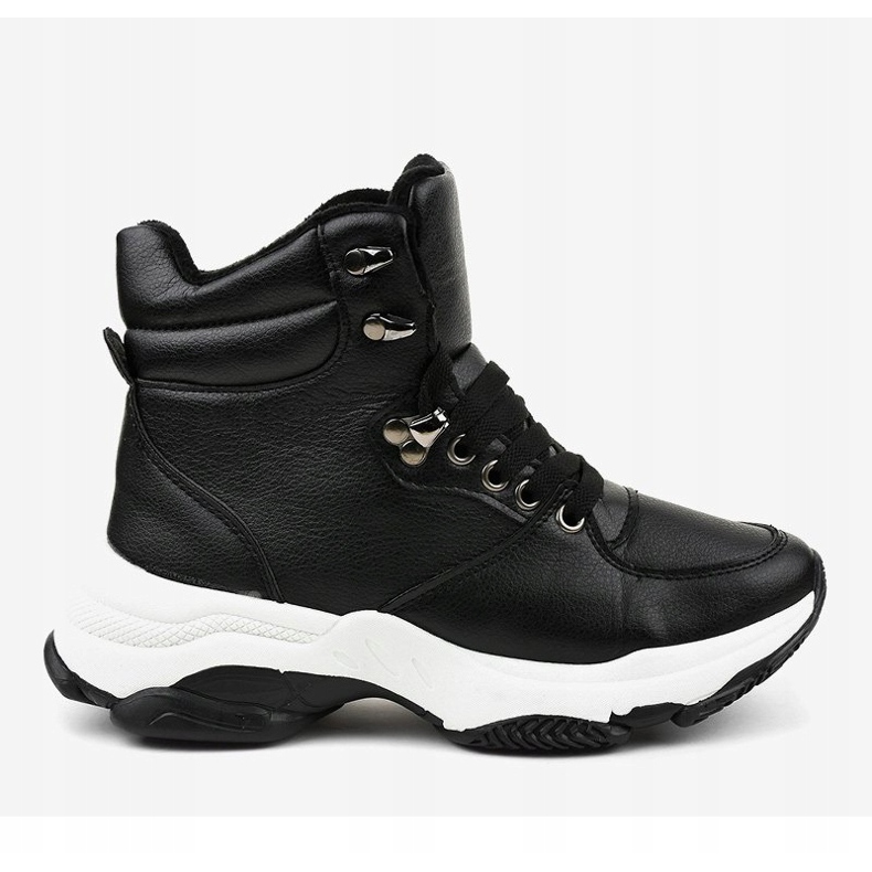 Mustat naisten eristetyt lenkkarit C-3132 2