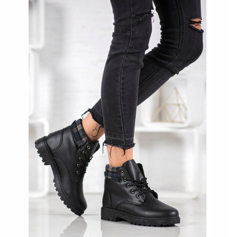 SHELOVET Mukavat ankkurit lavalla musta 2