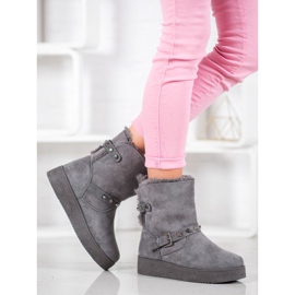 SHELOVET Mukluki suihkukoneilla harmaa 2