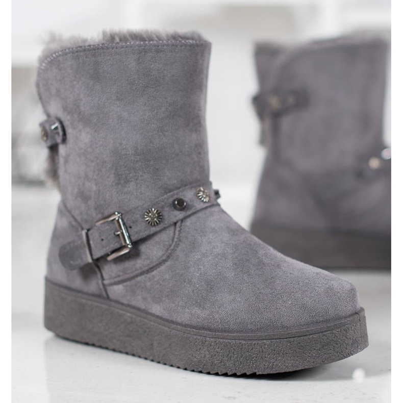 SHELOVET Mukluki suihkukoneilla harmaa 1