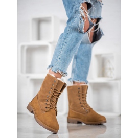 SHELOVET Kamelinetsijät turkiksella ruskea 1