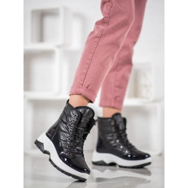 SHELOVET Urheilulliset lumisaappaat musta 1