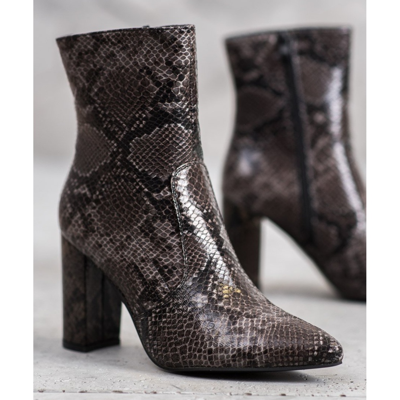 Seastar Snake Print Boot ruskea monivärinen 1 Seastar Snake Print Boot ruskea monivärinen 1