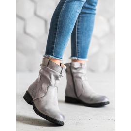 Super Me Lämpimät cowboy -saappaat harmaa 1