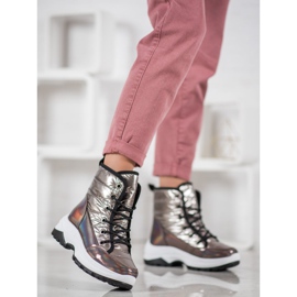 SHELOVET Urheilulliset lumisaappaat keltainen 1