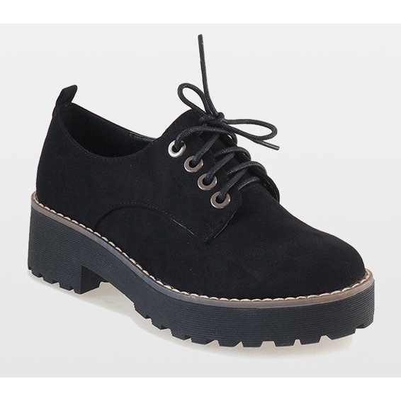 Mustat korkokengät LL183 1