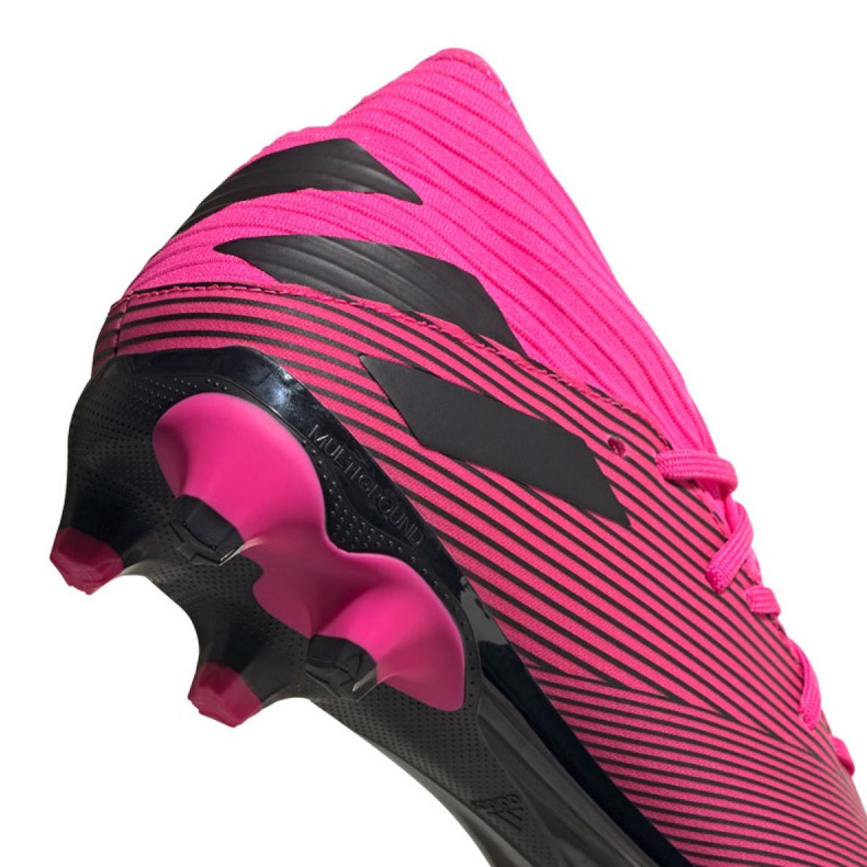 Adidas Nemeziz 19.3 Mg M 024 EF8024 kengät vaaleanpunainen violetti 2