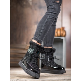 Bella Paris Muodikkaat klassiset lumikengät musta 2