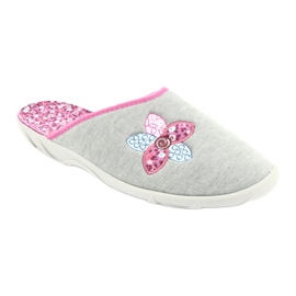 Befadon väriset naisten kengät 235D155 harmaa 1