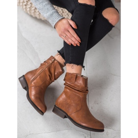 Super Me Lämpimät cowboy -saappaat ruskea 2