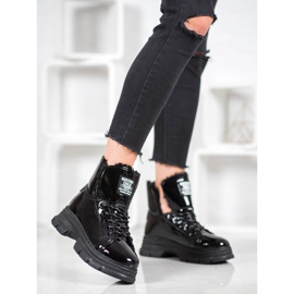 Bella Paris Lakatut Eco-Nahka-lenkkarit musta 1