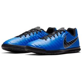 Nike Tiempo Legend 7 Club Ic Jr AH7260 400 jalkapallokengät laivastonsininen sininen 2