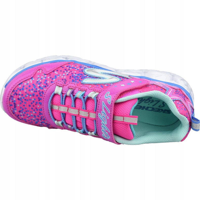 Skechers Galaxy Lights Jr 10920L-NPMT Kengät vaaleanpunainen 2