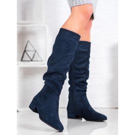 Super Mode Klassiset laivastonsiniset saappaat sininen 1