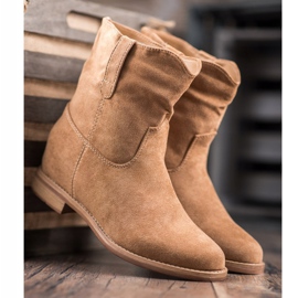 Seastar Muodikkaat cowboy -saappaat ruskea 1