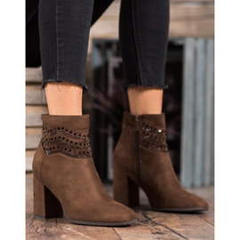 Kylie Tyylikkäät ruskeat saappaat 1