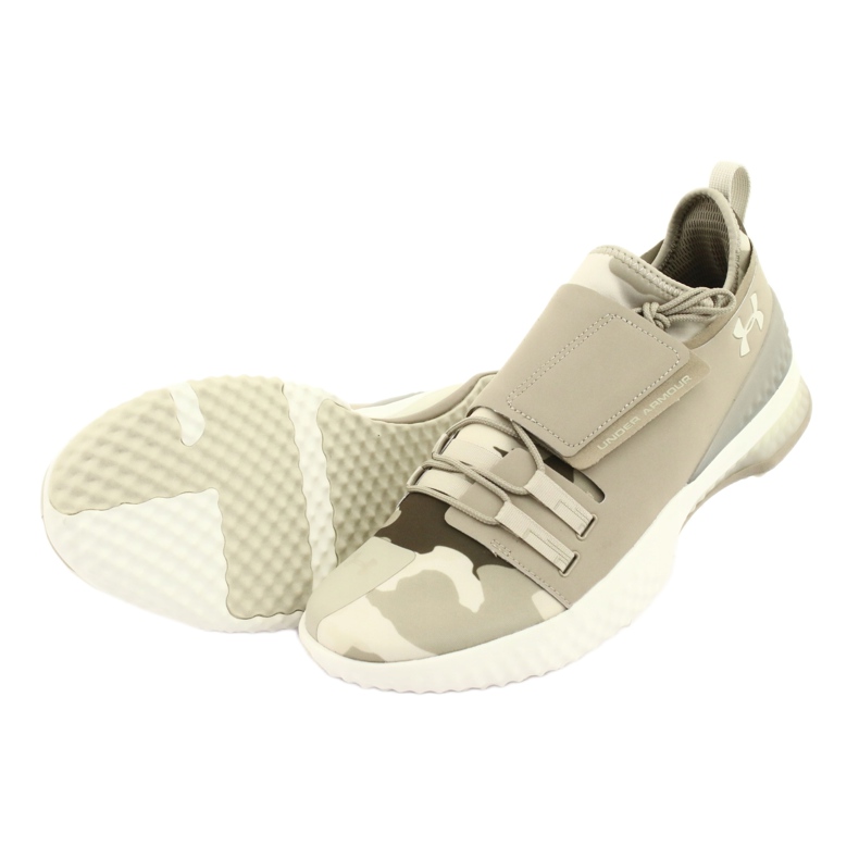 Under Armour Architech 3Di Valor M 3000 368-200 -harjoituskengät ruskea vihreä 5