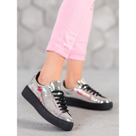 Corina Hopea kengät alustalla harmaa 2