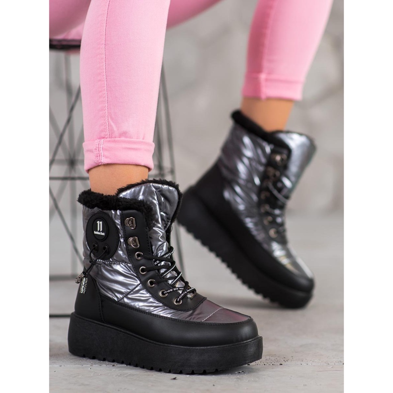 Bella Paris Muodikkaat lumisaappaat harmaa 1