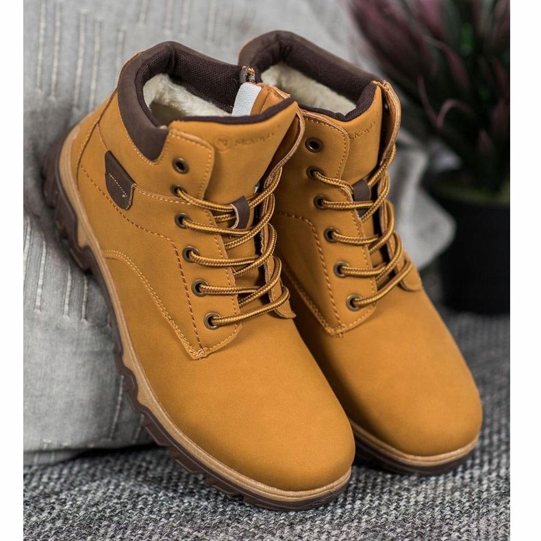 MCKEYLOR Nauhakengät ruskea 1