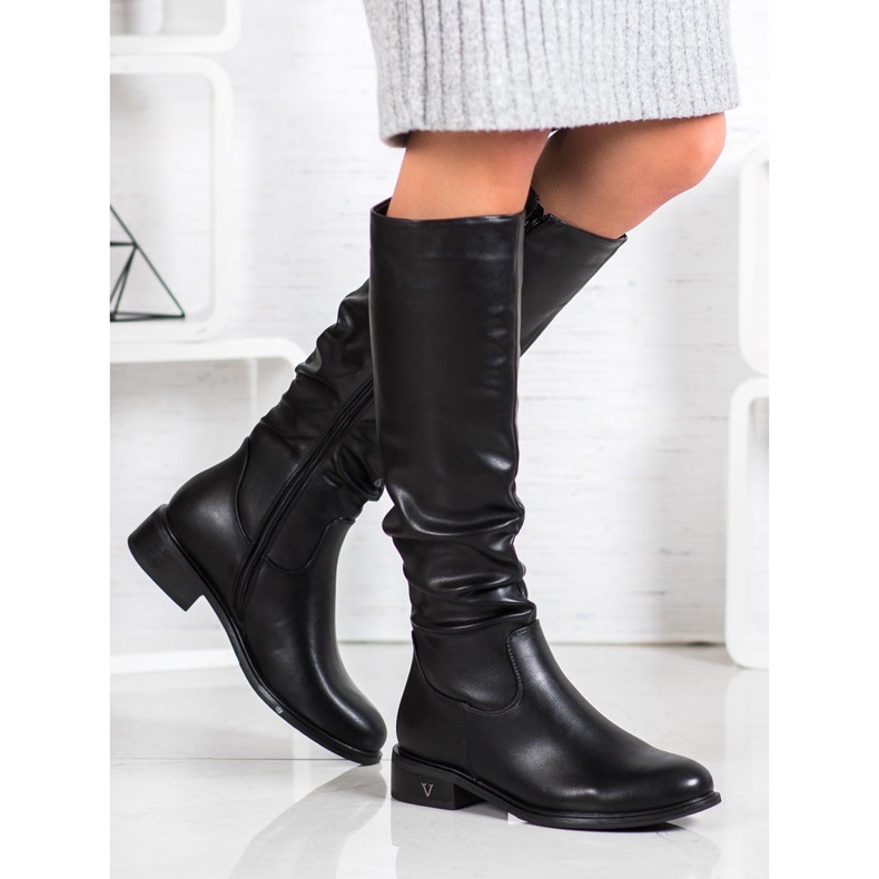 Klassiset VINCEZA -saappaat musta 1