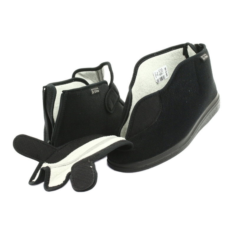 Dr.Orto Befado Women's For Sick Feet 987D002 Musta Silber -insertti 4