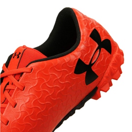Under Armour Magnetico Select Tf M 3000116-600 jalkapallokengät oranssi punainen 2