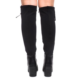 Saappaat kantapäässä ES8515 musta 1