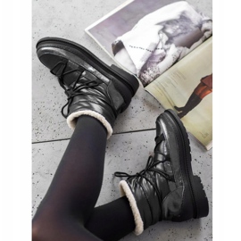 Vices Tekstiiliset lumisaappaat musta 2