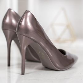 SHELOVET Lakatut pumput harmaa 1