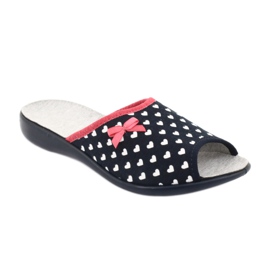 Befado naisten kengät pu 254D099 valkoinen laivastonsininen 2