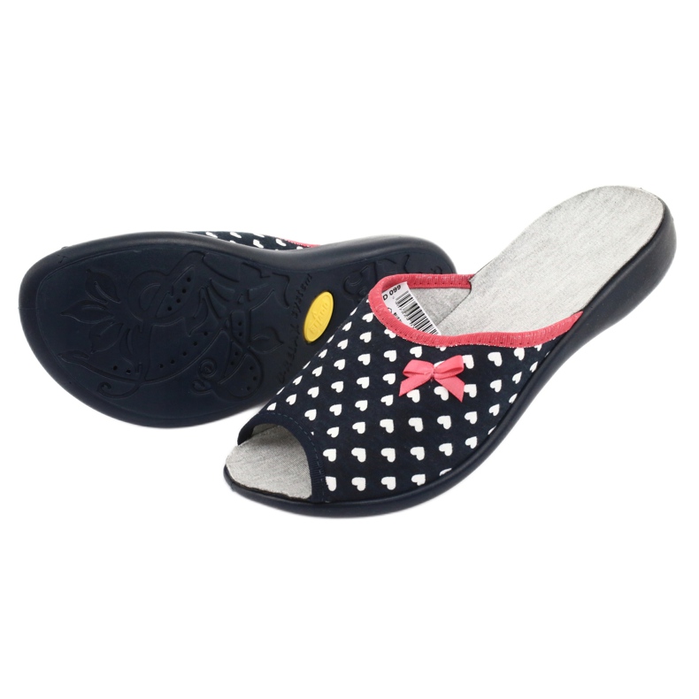 Befado naisten kengät sydämet pu 254D099 valkoinen punainen laivastonsininen 4