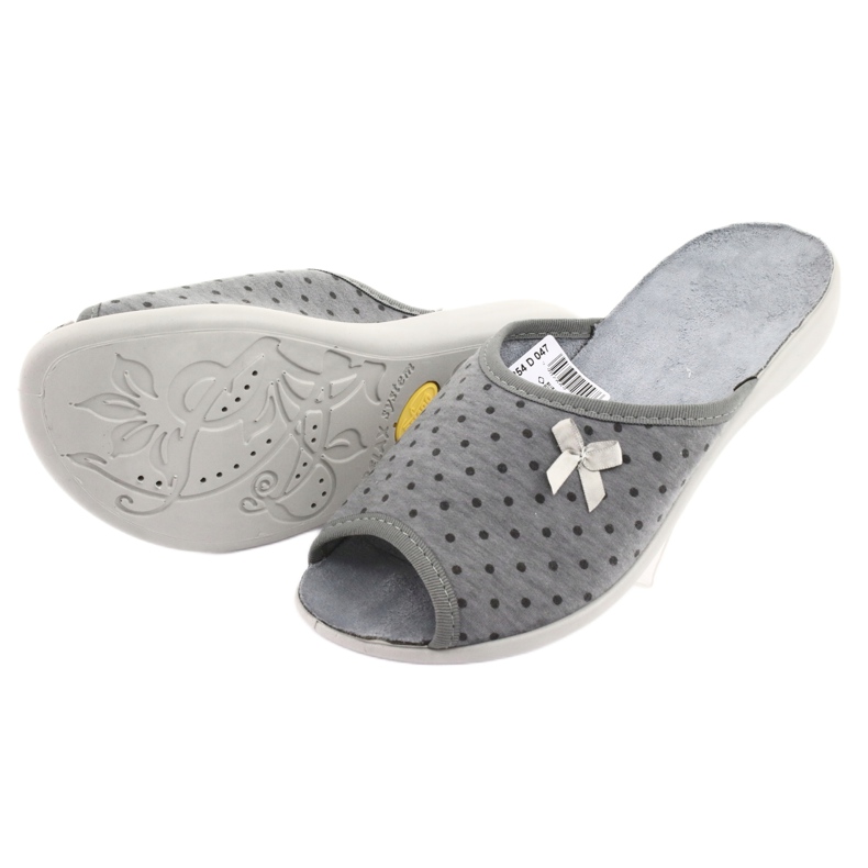 Befado naisten kengät pu 254D047 harmaa 4