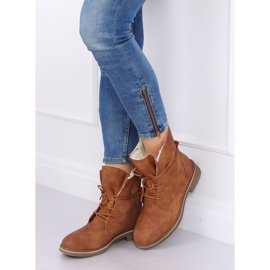 Camel 758-PA Kamelisaappaat lampaannahassa ruskea 1