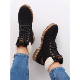 Mustat puukengät 185-PA Musta 2