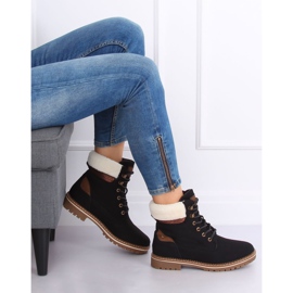 Mustat puukengät 185-PA Musta 1