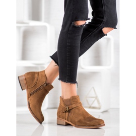 Clowse Kamelisaappaat soljella ruskea 1