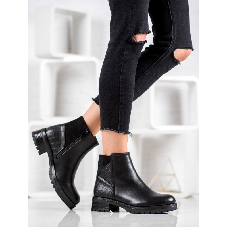 Bestelle Klassiset työntekijät alustalla musta 1