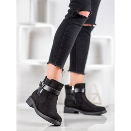 SHELOVET Mokkanahkaiset solki musta 2